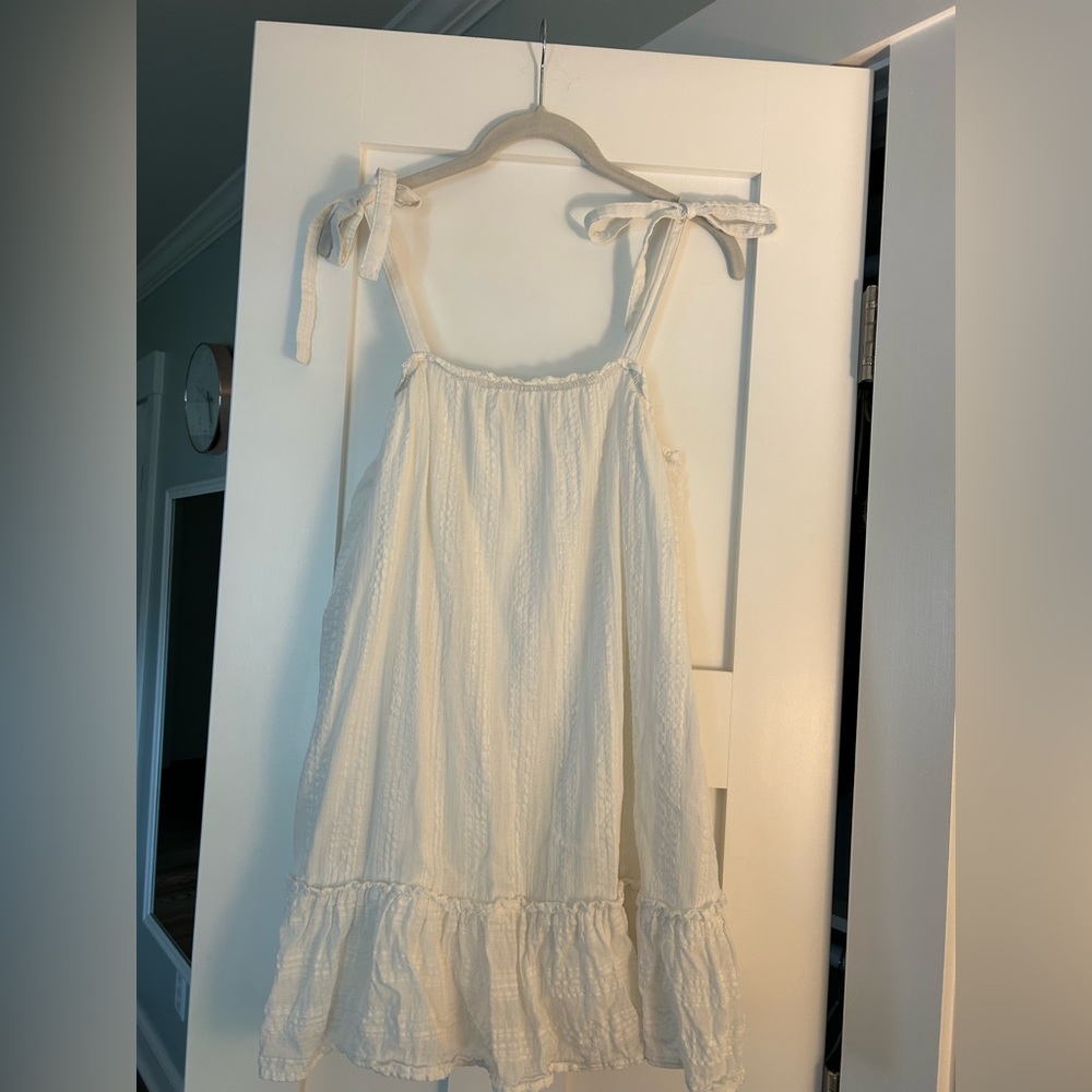 White dress/ coverup